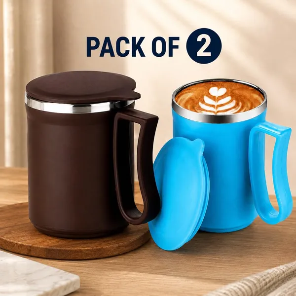 Coffee_Mug_With_Lid_Pack_Of_2_Reusable_Plastic_Coffee_Cups_With_Handle_Tea_Coffee_Hot_Beverage_Mug_Stylish_Kitchen_Office_Drinkware