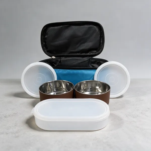 Blue_Stainless_Steel_Portable_Pet_Feeding_Set_For_Dogs_And_Cats