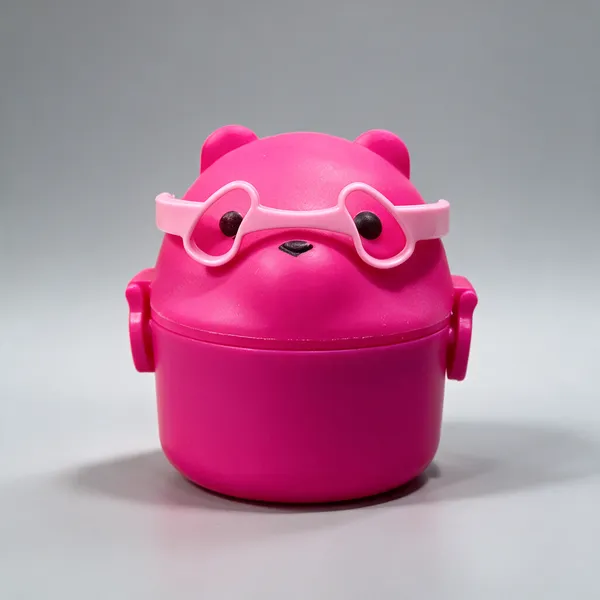 Pink_Steel_Teddy_Bear_Shape_Kids_Lunch_Box_With_Spoon