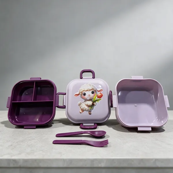 Purple_Steel_Printed_Kids_Lunch_Box