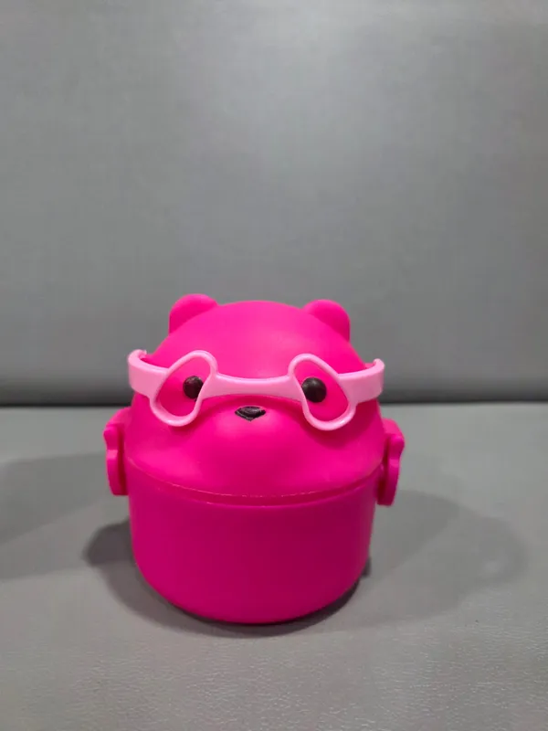 Pink_Steel_Teddy_Bear_Shape_Kids_Lunch_Box_With_Spoon