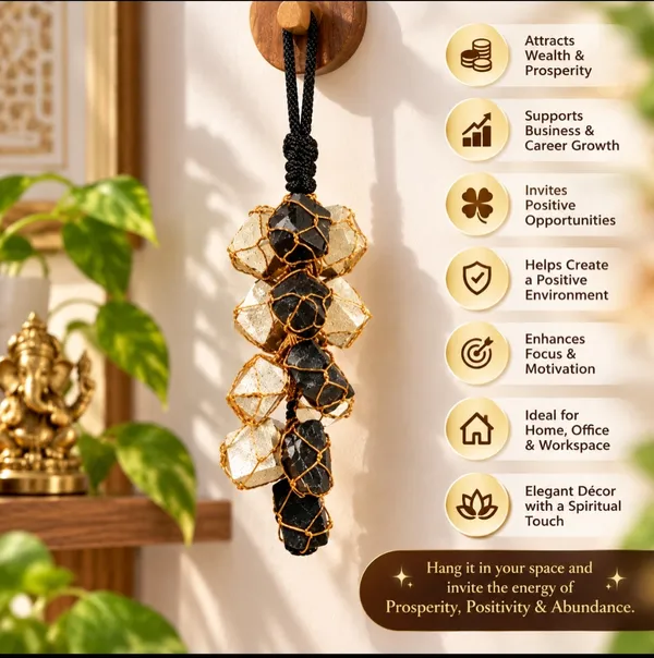 Black_&_White_Selenite_Wall_Hanging_–_Positive_Energy,_Protection,_Balance_&_Peace