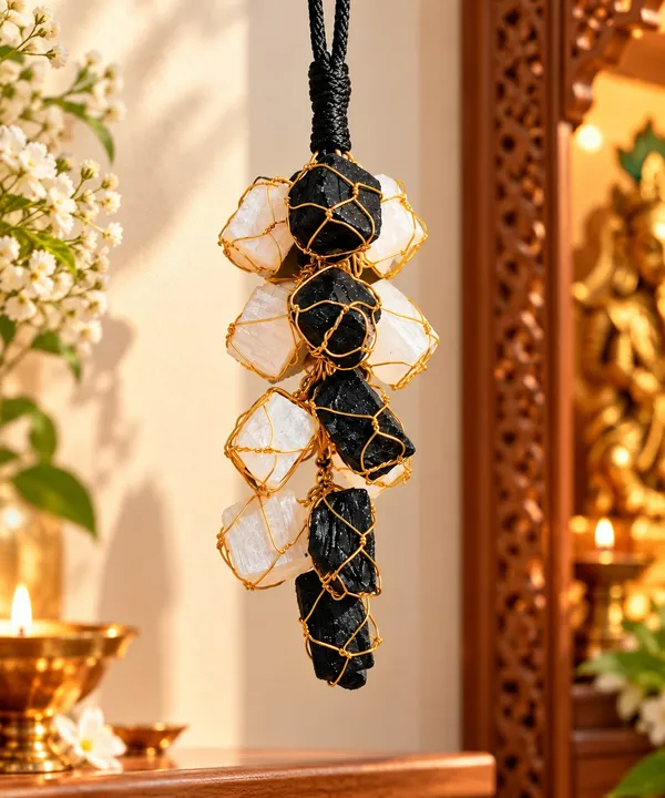 Black_&_White_Selenite_Wall_Hanging_–_Positive_Energy,_Protection,_Balance_&_Peace