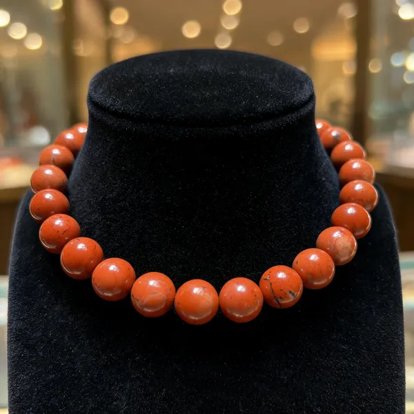 Red_Jasper_Crystal_Beaded_Bracelet_For_Unisex