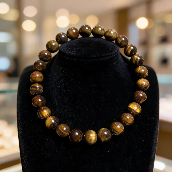 Brown_Tiger_Eye_Crystal_Beaded_Bracelet_For_Unisex