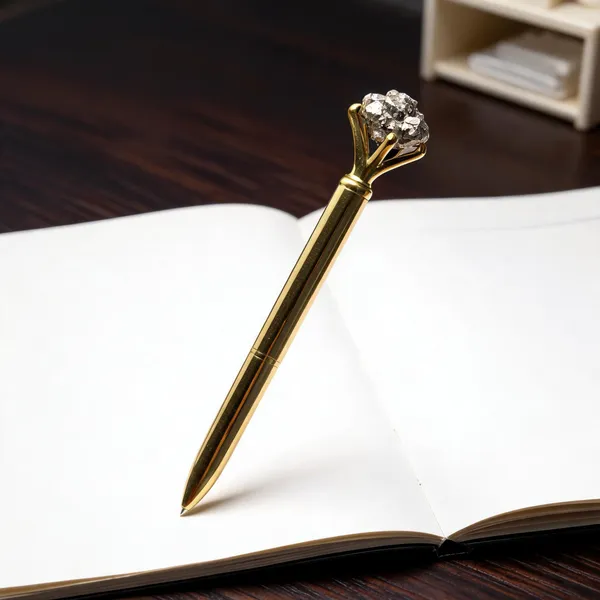 Renew7_Pyrite_Crystal_Cluster_Writing_Pen