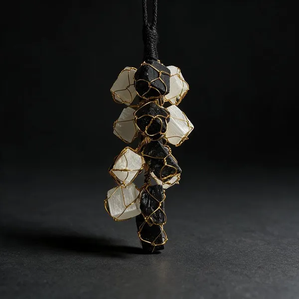 Crystal_Black_White_Selenite_Wall_Hanging_Decor