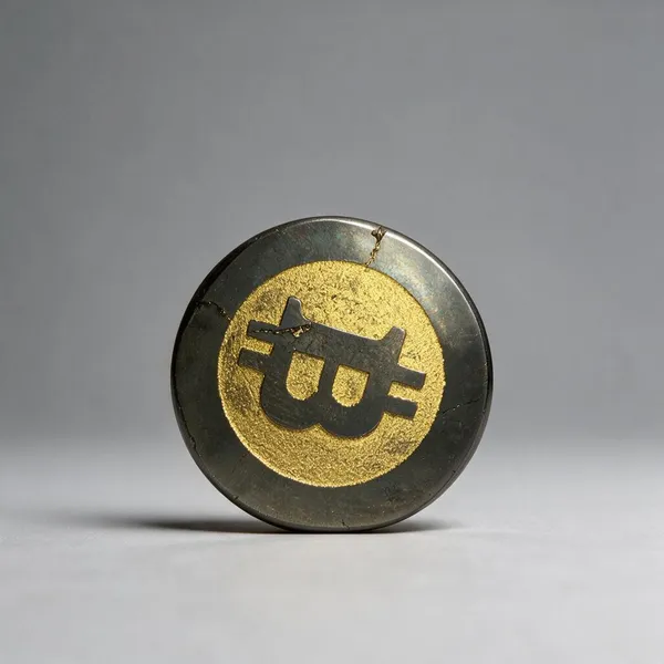 Crystal_Metallic_Gold_Pyrite_Bitcoin_Decorative_Token