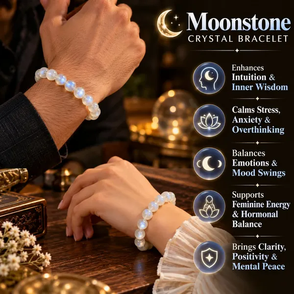 Natural_Moonstone_Crystal_Beaded_Bracelet_–_Translucent_Clarity_for_Intuition,_Emotional_Balance_&_Positive_Energy