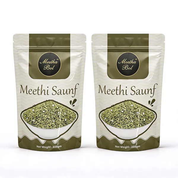 Sweet_Fennel_Seeds_Mukhwas_250G_-_Pack_Of_2