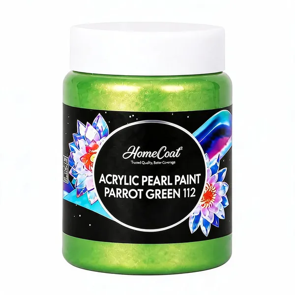 Acrylic_Pearl_Paint_-_Parrot_Green_112_(Pack_Of_2)
