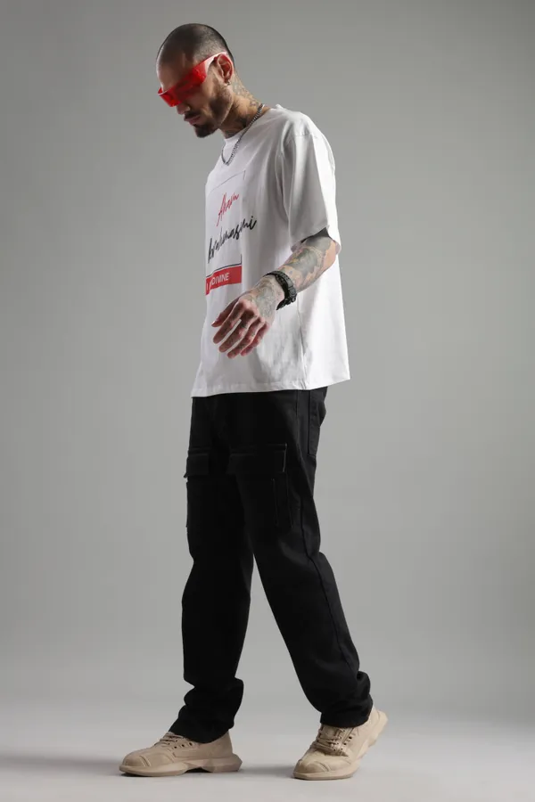 White_Cotton_Oversized_Aham_Brahmasmi_I_Am_Divine_T-Shirt