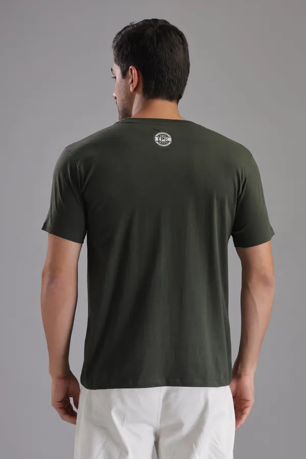 Olive_Green_Cotton_Regular_Fit_Pandavas_Brotherhood_T-Shirt