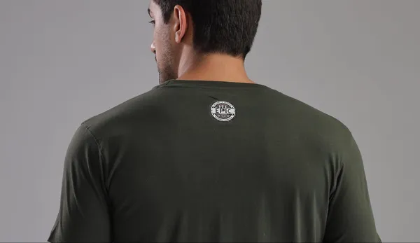 Olive_Green_Cotton_Regular_Fit_Pandavas_Brotherhood_T-Shirt
