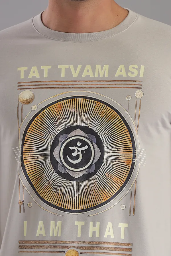 Light_Grey_Cotton_Regular_Fit_Tat_Tvam_Asi_T-Shirt_For_Men