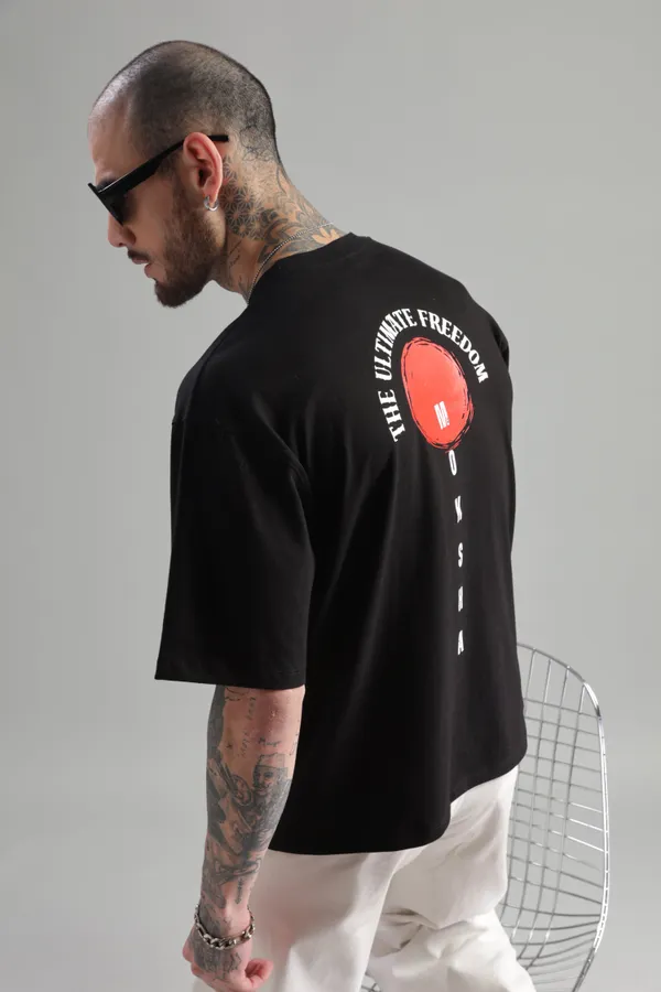 Black_Cotton_Oversized_Moksha_Ultimate_Freedom_T-Shirt