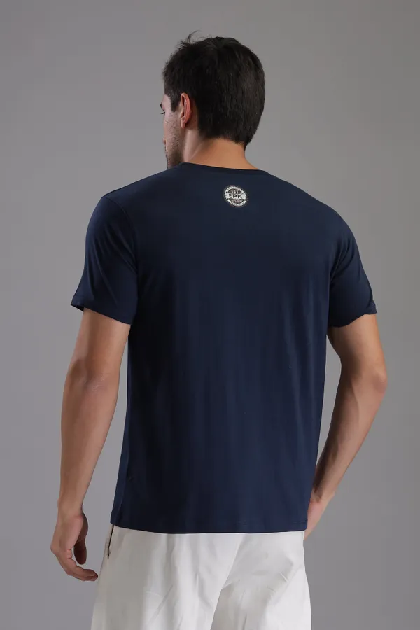 Navy_Blue_Cotton_Regular_Fit_Pandavas_Brothers_In_Arms_T-Shirt