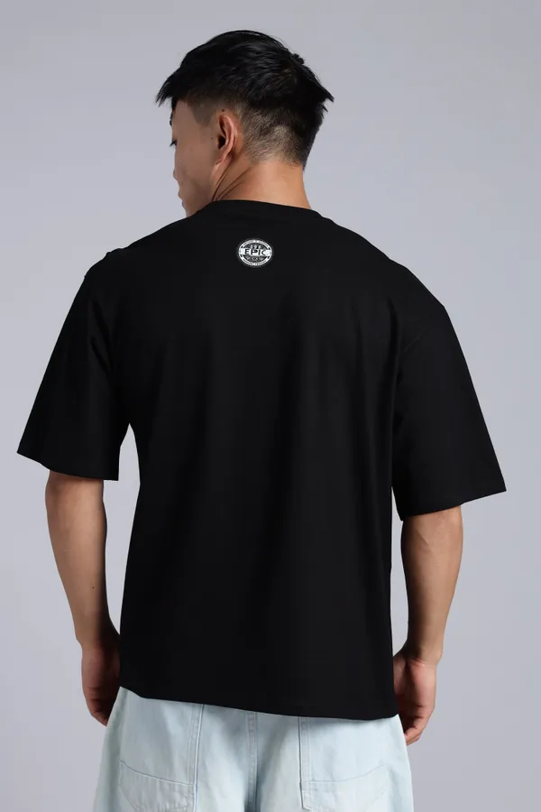 Black_Cotton_Oversized_Follow_Dharma_T-Shirt_For_Men