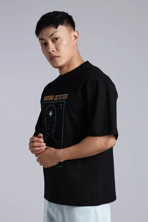 Black_Cotton_Oversized_Purusha_Detected_T-Shirt