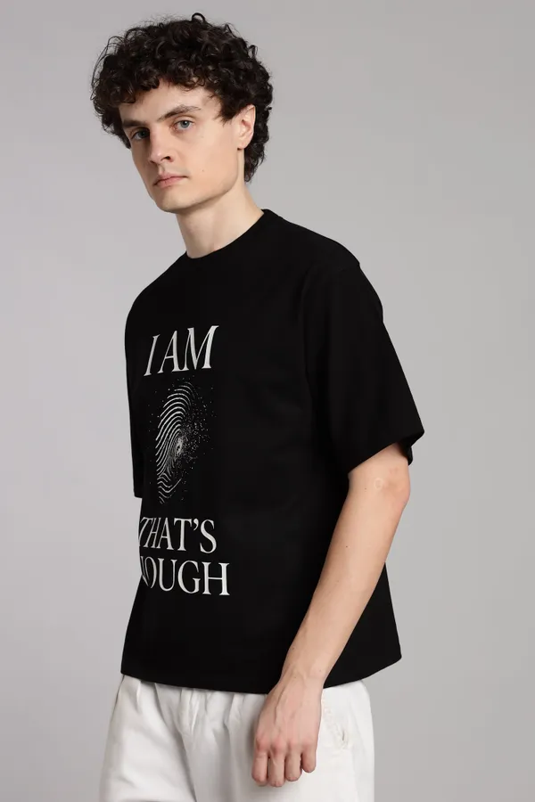 Black_Cotton_Oversized_I_Am_That'S_Enough_T-Shirt
