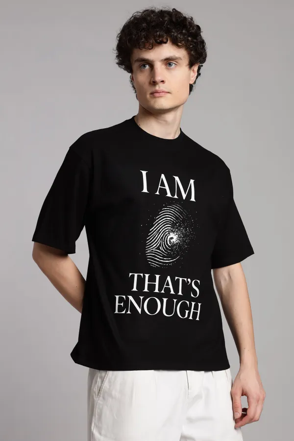 Black_Cotton_Oversized_I_Am_That'S_Enough_T-Shirt