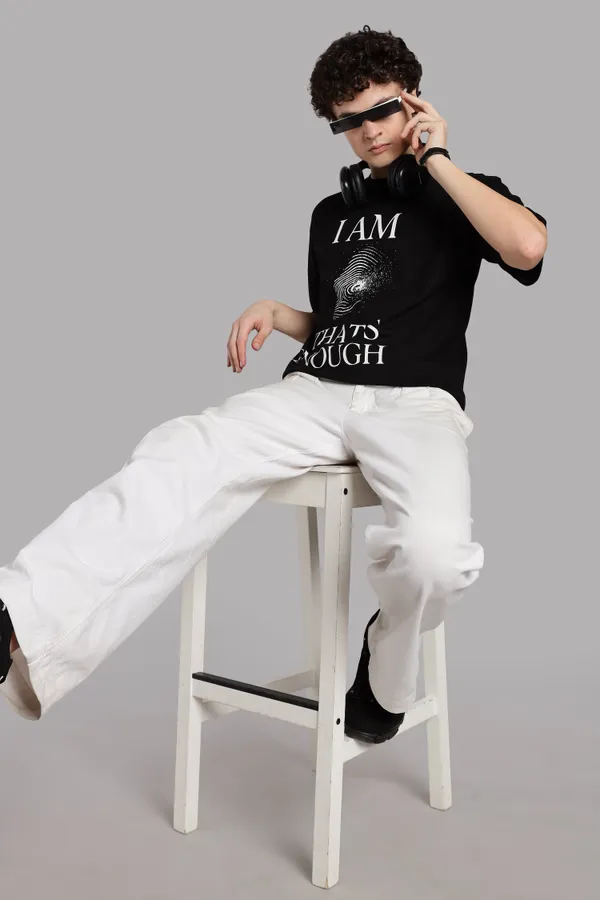Black_Cotton_Oversized_I_Am_That'S_Enough_T-Shirt