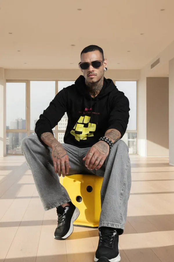 Black_Cotton_Surya_Soul_Of_All_That_Moves_Hoodie_For_Men
