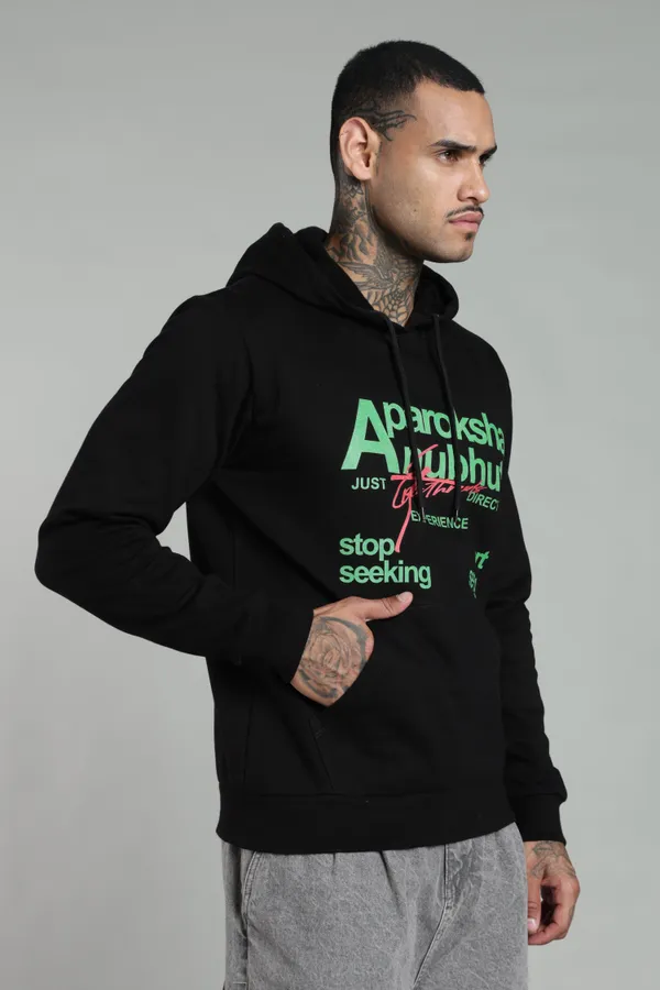 Black_Cotton_Aparoksha_Anubhuti_Stop_Seeking_Hoodie_For_Men