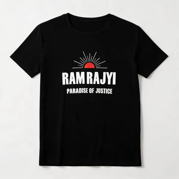 Black_Cotton_Regular_Fit_Ram_Rajya_T-Shirt_For_Men