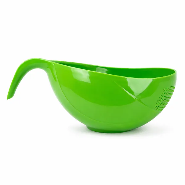 Green_Solid_Handled_Colander_Strainer
