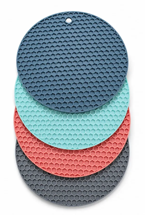Silicone_Multi-Purpose_Honeycomb_Trivet_Mat_Set