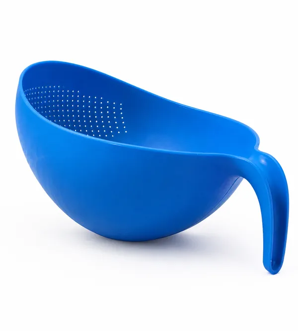 Blue_Plastic_Ergonomic_Colander_Bowl