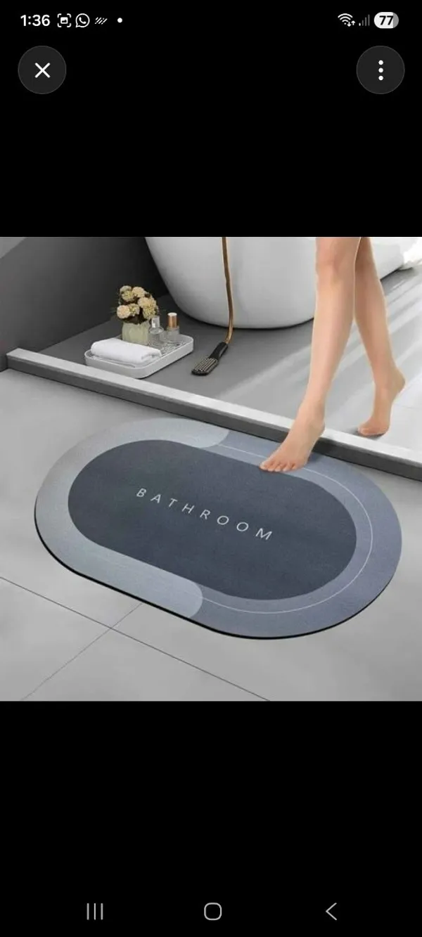 Gray_Bathroom_Minimal_Oval_Bath_Mat
