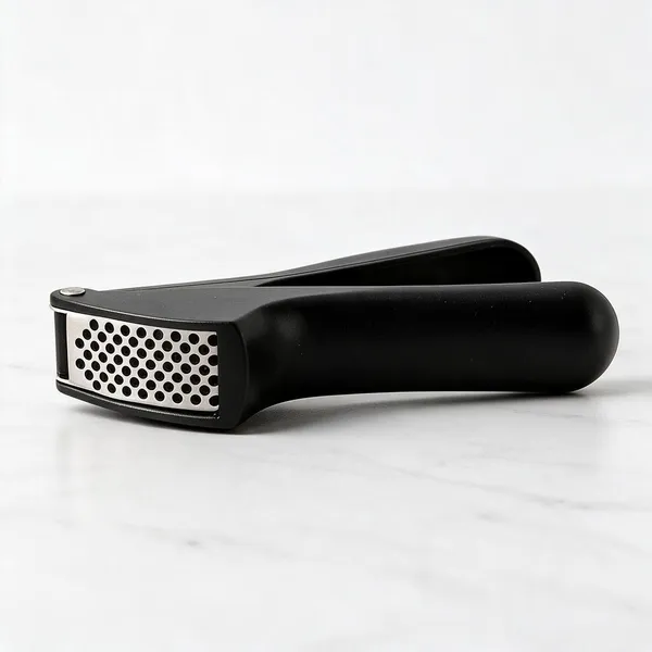 Plastic_Steel_Kitchen_Solid_Black_Manual_Garlic_Press