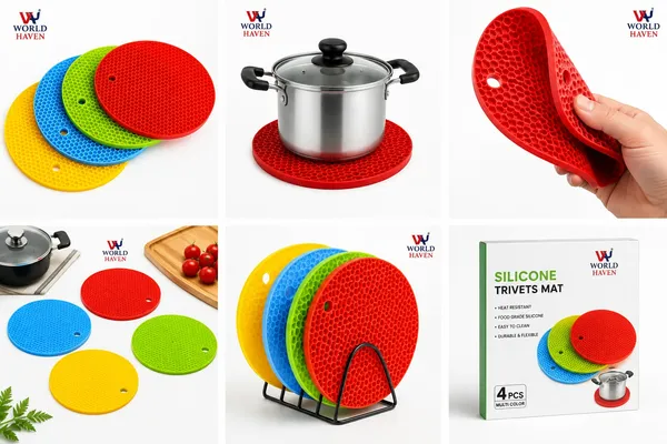 Multicolor_Silicone_Trivet_For_Kitchen_Pack_Of_Set_Of_4