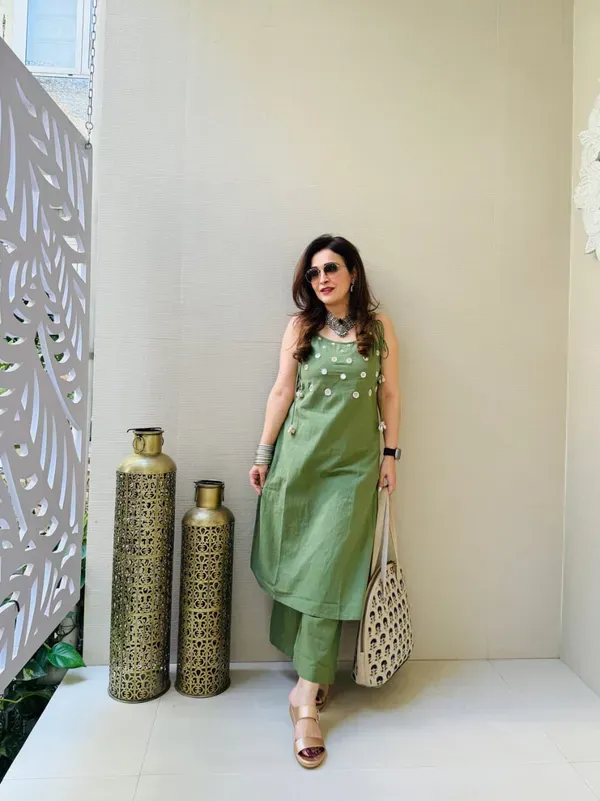 Green_Premium_Cotton_Slub_Co_Ord_Set_For_Women