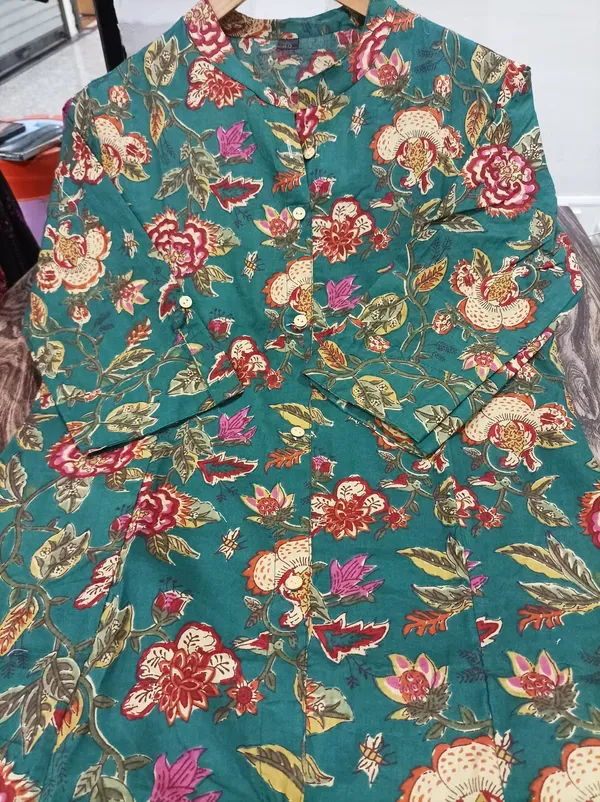 Green_Floral_Cotton_Co_Ord_Set