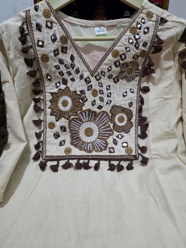 Ivory_Mocha_Brown_Embroidered_Co_Ord_Set_With_Flared_Palazzo_Pants