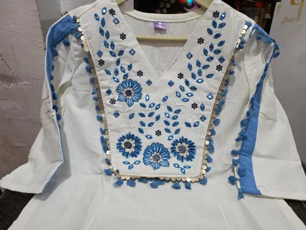 Ivory_Powder_Blue_Embroidered_Co_Ord_Set_With_Flared_Pants