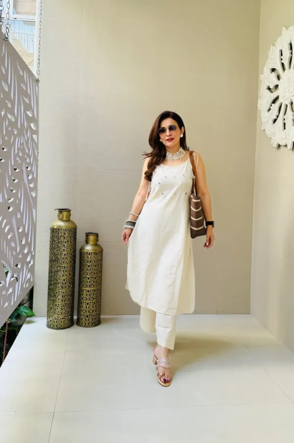 Off_White_Premium_Cotton_Slub_Co_Ord_Set_For_Women