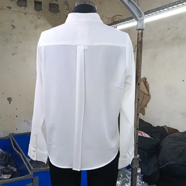 White_Long_Sleeve_Button_Down_Shirt_for_Women