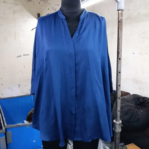 Blue_Relaxed_Fit_Cape_Top_for_Women