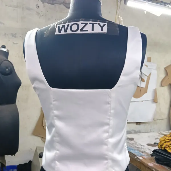 White_Sleeveless_Fitted_Blouse_for_Women