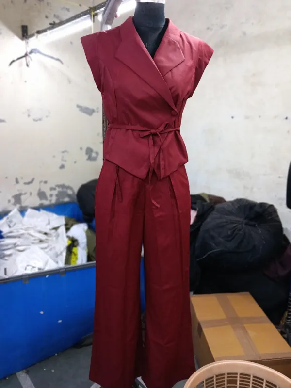 Maroon_Sleeveless_Wide_Leg_CORD_Set_for_Women