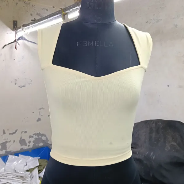 Cream_Ribbed_Fitted_Crop_Top_for_Women