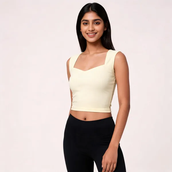 Cream_Ribbed_Fitted_Crop_Top_For_Women