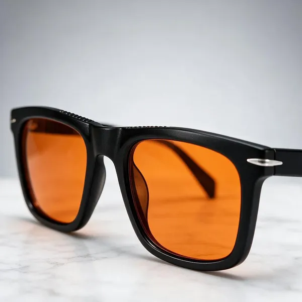 After7_Wayfarer_Black_Blue_Light_Blocking_Sleep_Glasses_Orange_Tint