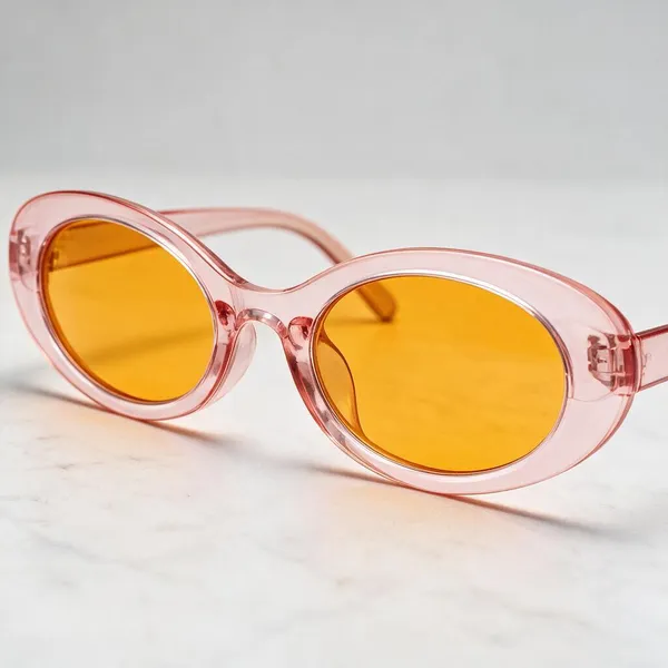 After7_Retro_Peach_Daylite_Blue_Light_Blocking_Glasses_Unisex