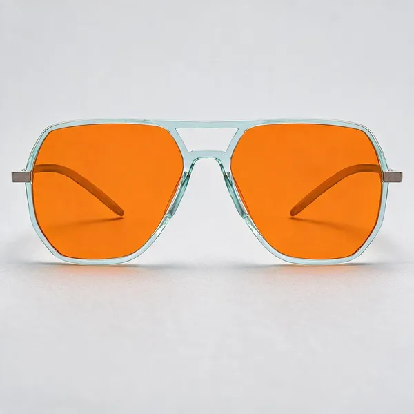 After7_Aqua_Aviator_Blue_Light_Blocking_Sleep_Glasses_Orange_Tint