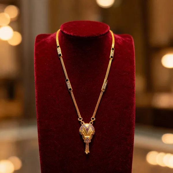 Gold_Brass_Pendant_Necklace_For_Women